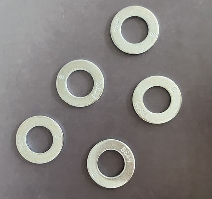 F436 Плоская стальная стиральная машина 1/4&quot; - 4&quot; ZINC Finish S45C/40CR