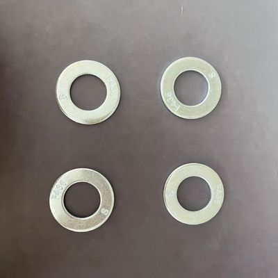 F436 Цинковая гладкая стиральная машина HRC35-45 1/4&quot; - 4&quot; для промышленных машин